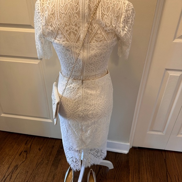 Lulus two piece bridal set - Picture 4 of 6